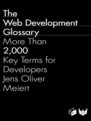 cover image of The Web Development Glossary